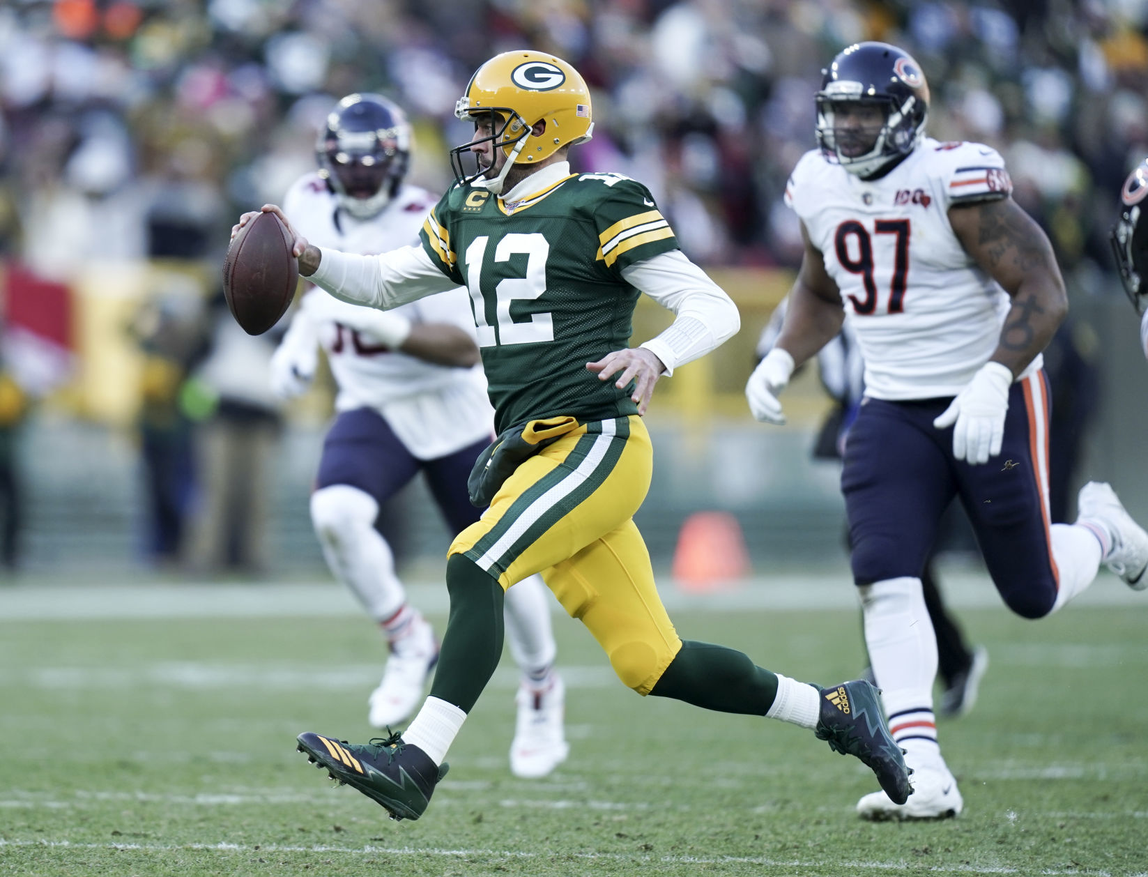 Packers 21, Bears 13